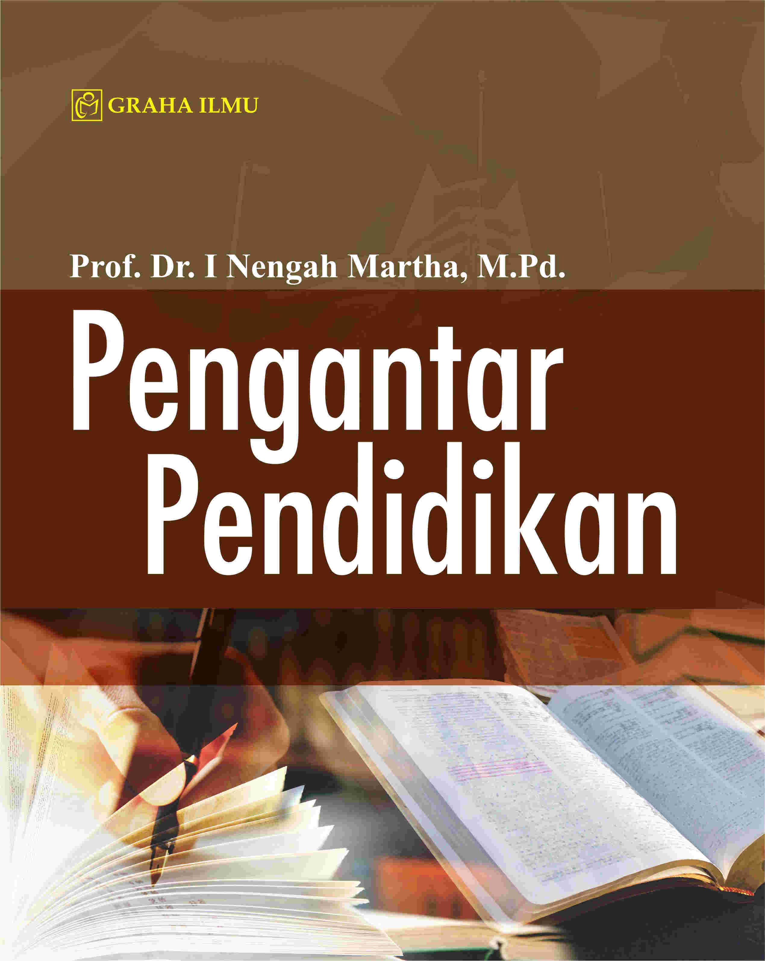 Sampul buku Pengantar Pendidikan